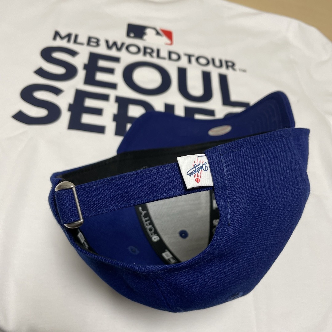 NEW ERA(ニューエラー)のNEW ERA&MLB 限定品SEOUL SERIES Tシャツ&Capセット メンズの帽子(キャップ)の商品写真