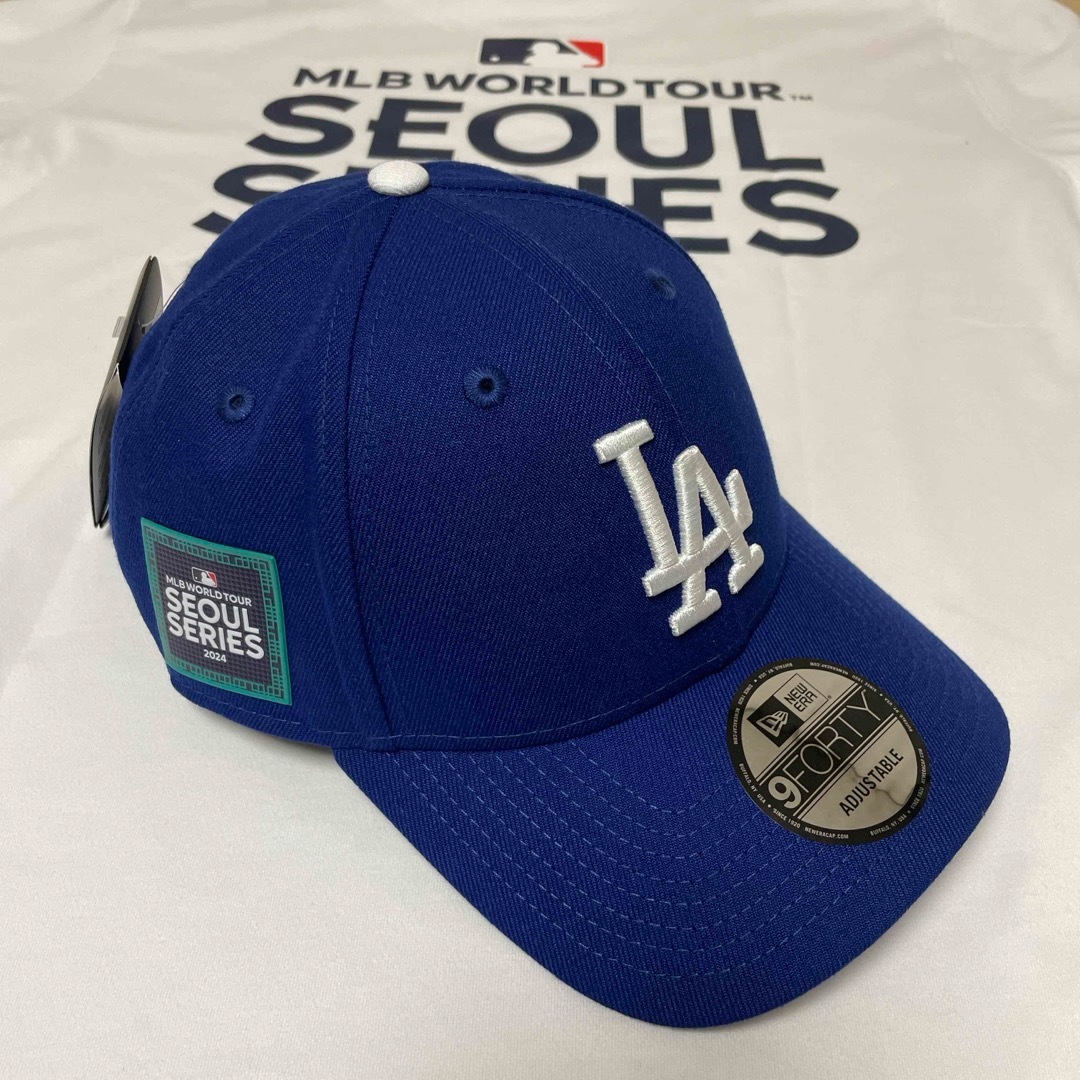 NEW ERA(ニューエラー)のNEW ERA&MLB 限定品SEOUL SERIES Tシャツ&Capセット メンズの帽子(キャップ)の商品写真