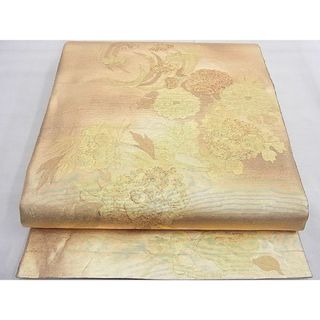 平和屋野田店■太鼓柄袋帯　千尋庵　平安五彩　花丸文　金糸　逸品　n-gt3855(帯)