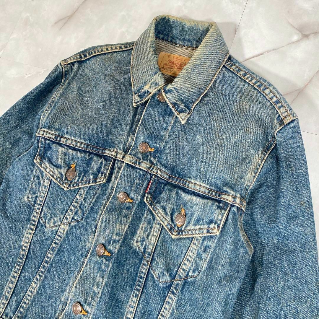 Levi's(リーバイス)のリーバイス　70505 4th 95年USA製　サイズ36 Gジャン　デニム メンズのジャケット/アウター(Gジャン/デニムジャケット)の商品写真