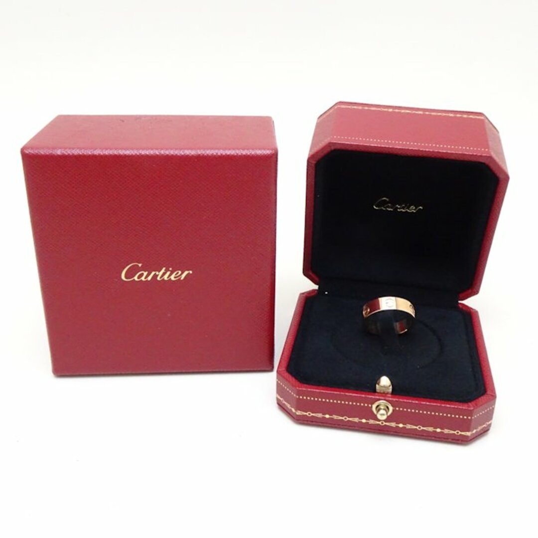 Cartier(カルティエ)のCARTIER カルティエ ラブ リング 指輪 #53 13号 LOVE B4084800 K18PG ピンクゴールド/291518【中古】【BJ】 レディースのアクセサリー(リング(指輪))の商品写真