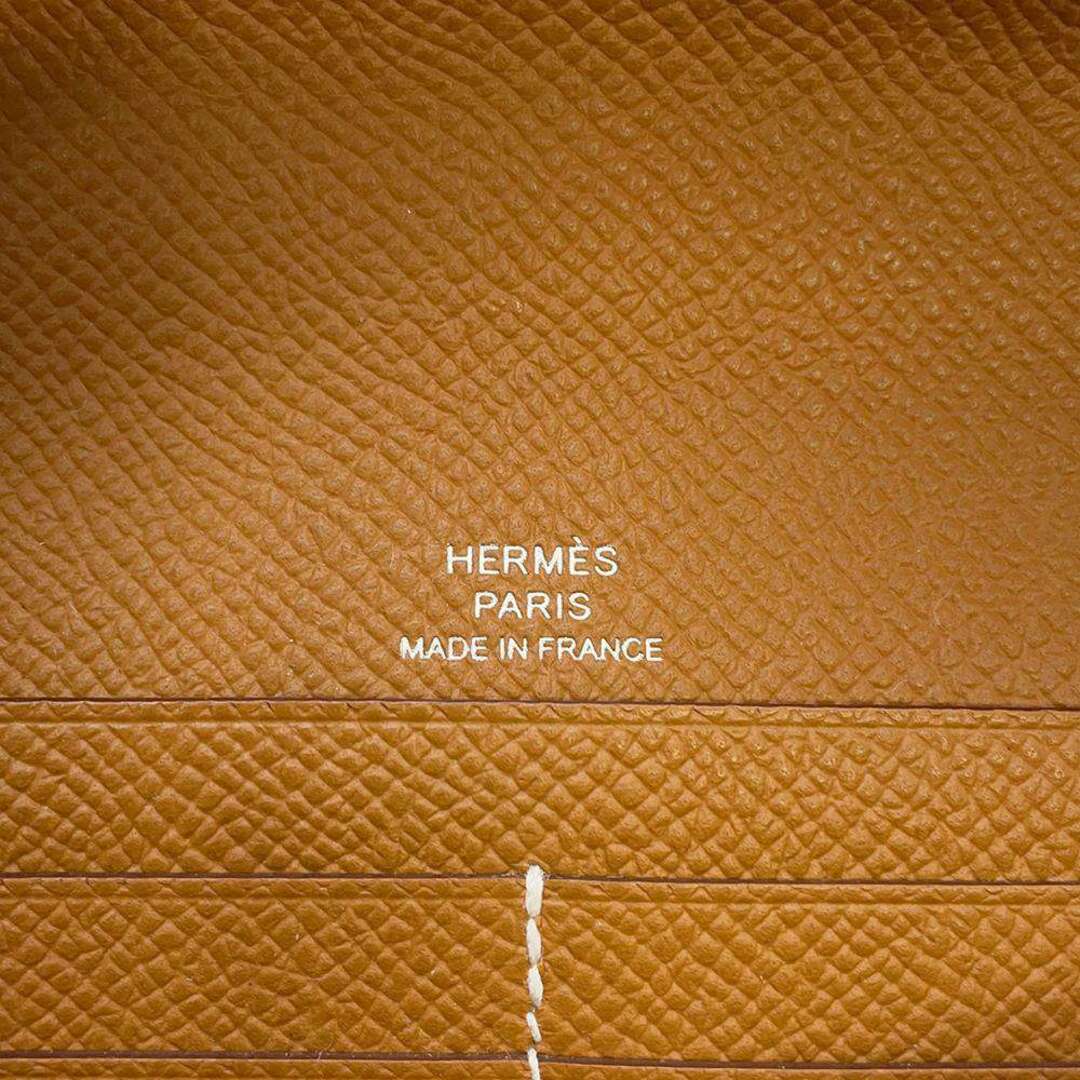 Hermes(エルメス)のエルメス 長財布 シェーヌダンクル トゥーゴー ゴールド/シルバー金具 ヴォーエプソン B刻印 レディースのファッション小物(財布)の商品写真
