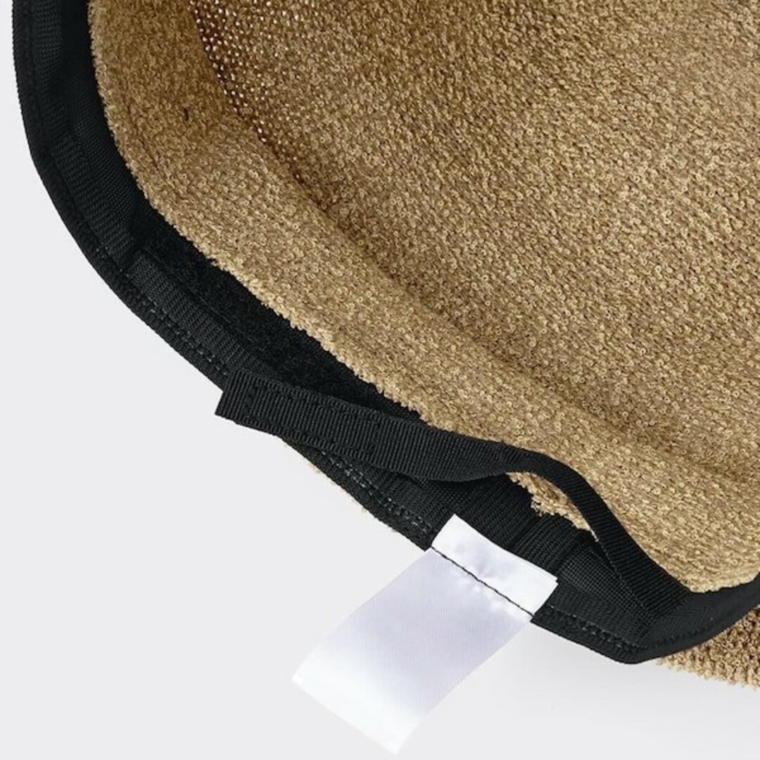 GU(ジーユー)のGU　サーモベルハット　ブラック　男女兼用　メンズ　レディース レディースの帽子(ハット)の商品写真