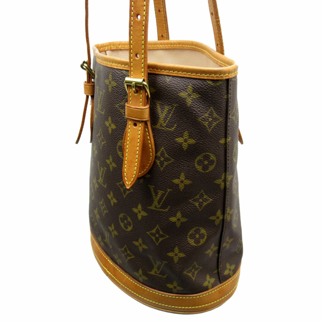 LOUIS VUITTON(ルイヴィトン)のルイ ヴィトン LOUIS VUITTON 斜め掛けショルダーバッグ モノグラム バケットPM モノグラムキャンバス ブラウン ユニセックス M42238 送料無料【中古】 w0012a レディースのバッグ(ショルダーバッグ)の商品写真