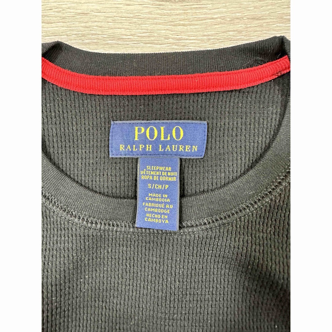 POLO（RALPH LAUREN）(ポロ)のラルフローレン  長袖　ワッフル　ロンT メンズSサイズ メンズのトップス(Tシャツ/カットソー(七分/長袖))の商品写真