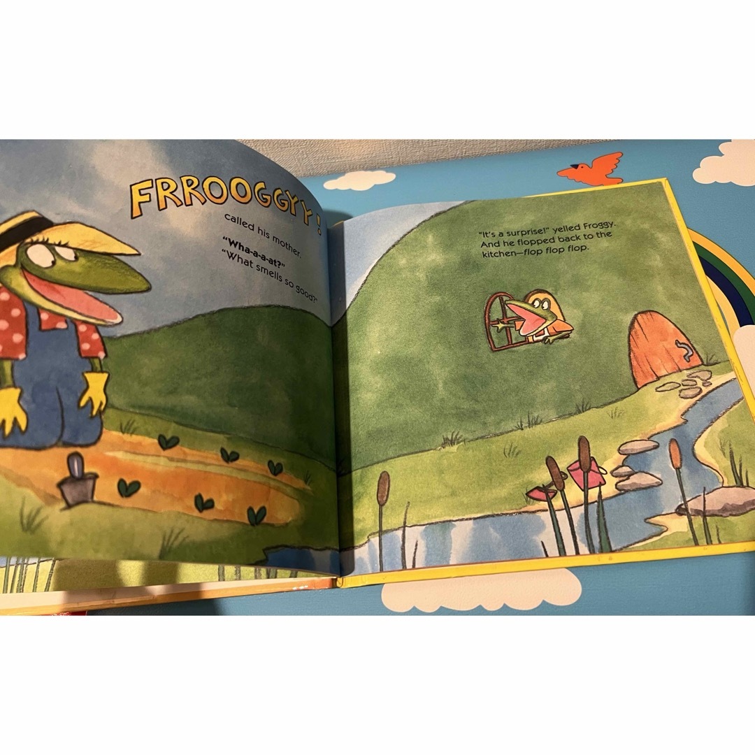 【洋書人気絵本】フロギー「FROGGY PLAYS SOCCER」他【２冊】 エンタメ/ホビーの本(絵本/児童書)の商品写真