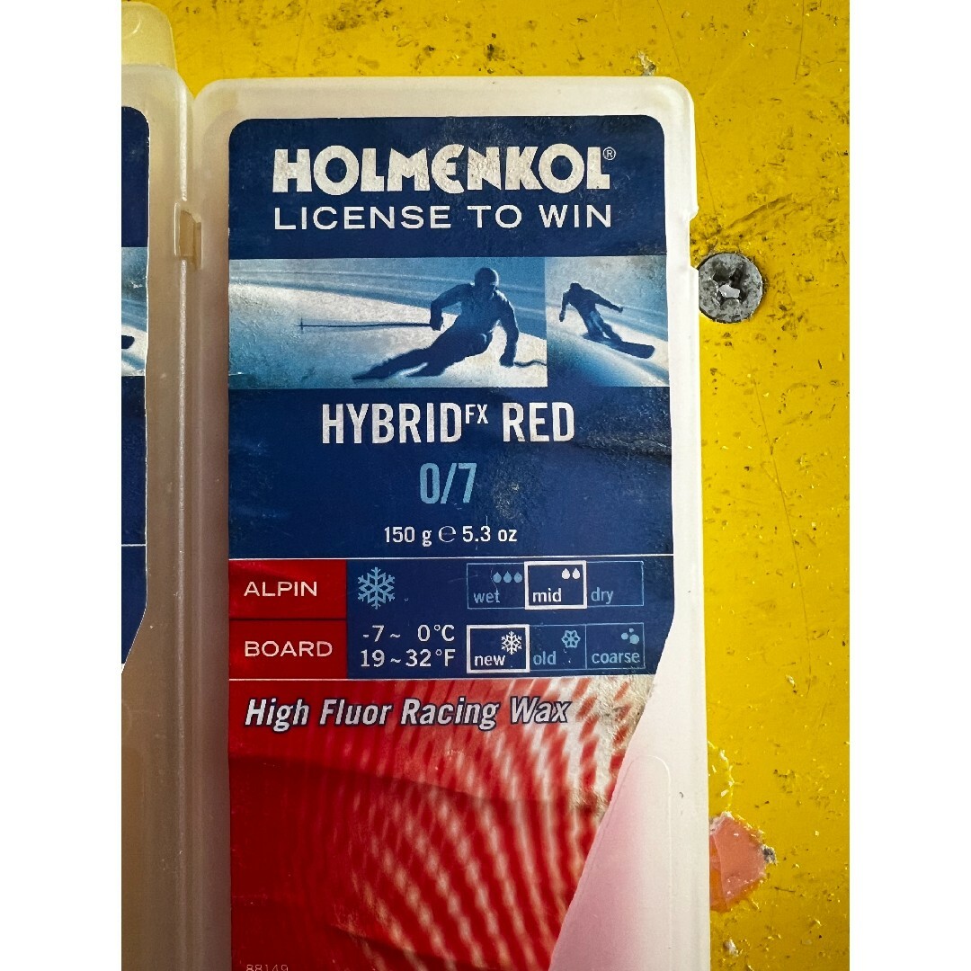 HOLMENKOL HYBRID FX RED/ YELLOW スポーツ/アウトドアのスキー(その他)の商品写真