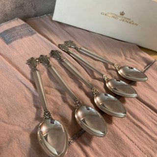 アンティーク　GEORGJENSEN  ジョージジェンセン　スプーン5本セット