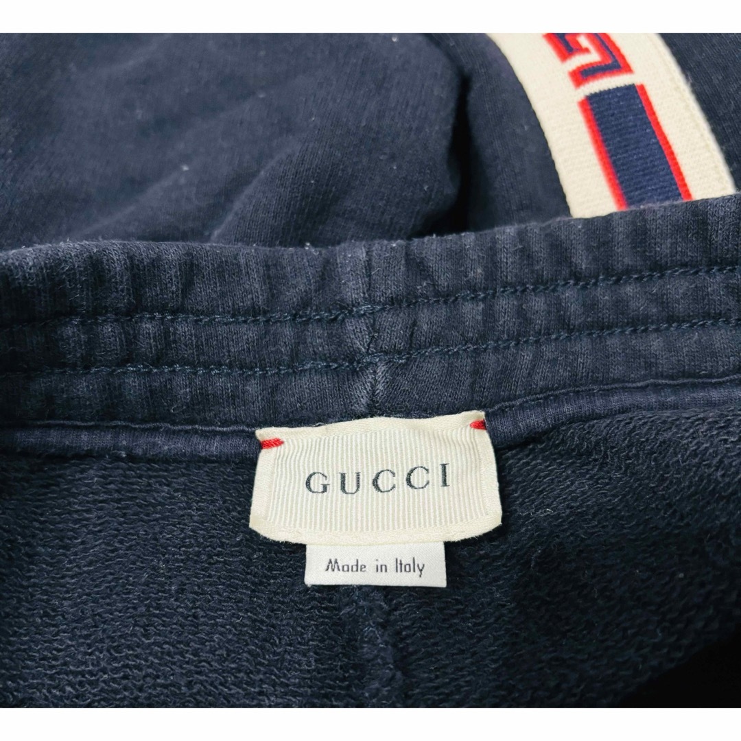 Gucci(グッチ)の⭐︎グッチ⭐︎スウェットパンツ使用感あり⭐︎キッズ キッズ/ベビー/マタニティのキッズ服男の子用(90cm~)(パンツ/スパッツ)の商品写真