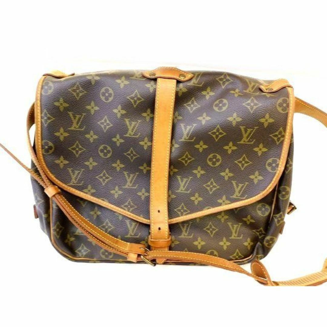 LOUIS VUITTON(ルイヴィトン)のヴィトン ■ M42254 AR8911 ソミュール35 ショルダーバッグ モノグラム レディース Louis Vuitton □6C エイ100 レディースのバッグ(ショルダーバッグ)の商品写真