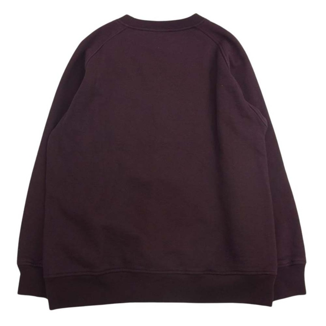 COMOLI(コモリ)のCOMOLI コモリ 23AW Y03-05002 コットン吊裏毛 クルーネック スウェット トレーナー Burgundy バーガンディ系 1【中古】 メンズのトップス(スウェット)の商品写真