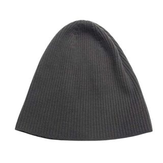 リックオウエンス(Rick Owens)のRick Owens リックオウエンス 23SS RU01C4495-RIBM Ribbed Knit Beanie Hat リブド ニット ビーニー キャップ ブラウン系 OS【中古】(その他)