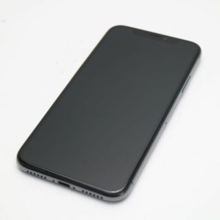 アイフォーン(iPhone)の超美品 SIMフリー iPhoneX 256GB スペースグレイ  M111(スマートフォン本体)