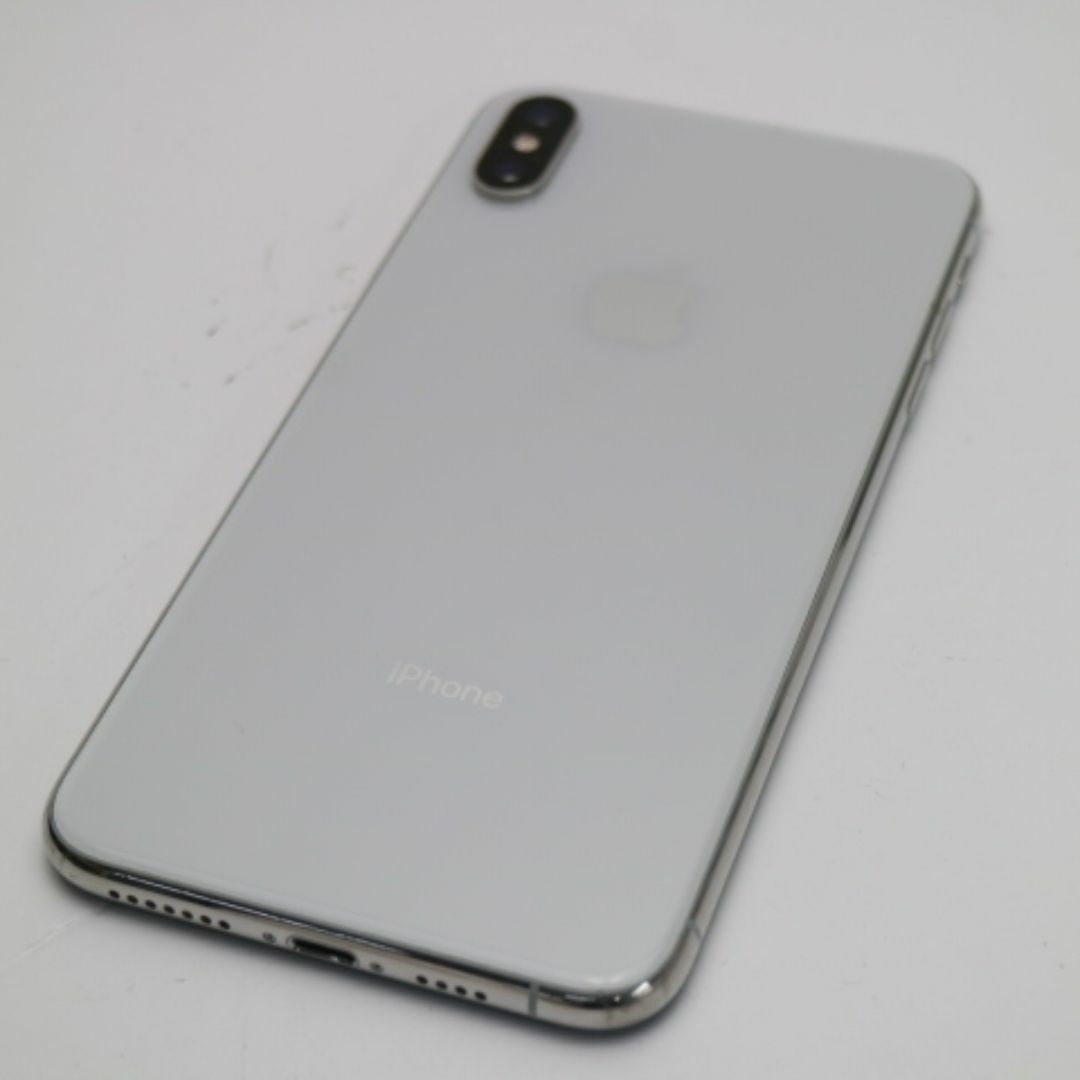 iPhone(アイフォーン)のSIMフリー iPhoneXS MAX 256GB シルバー 本体  M111 スマホ/家電/カメラのスマートフォン/携帯電話(スマートフォン本体)の商品写真