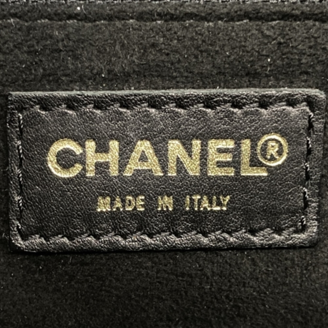 CHANEL(シャネル)のCHANEL シャネル   チョコバー ココマーク トートバッグ ショルダーバッグ ブラック 黒 スウェード  レディース ジャンク品 訳あり 中古 【中古】 レディースのバッグ(トートバッグ)の商品写真