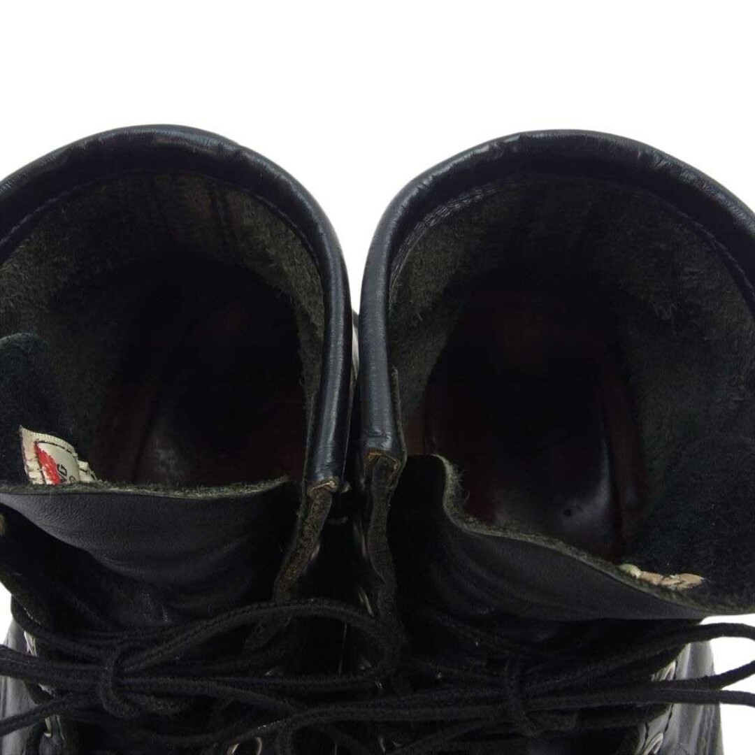 REDWING(レッドウィング)のRED WING レッドウィング ブーツ 8179 6 CLASSIC MOC 6インチ クラシックモック 7ホールブーツ  ブラック系 US7【中古】 メンズの靴/シューズ(ブーツ)の商品写真