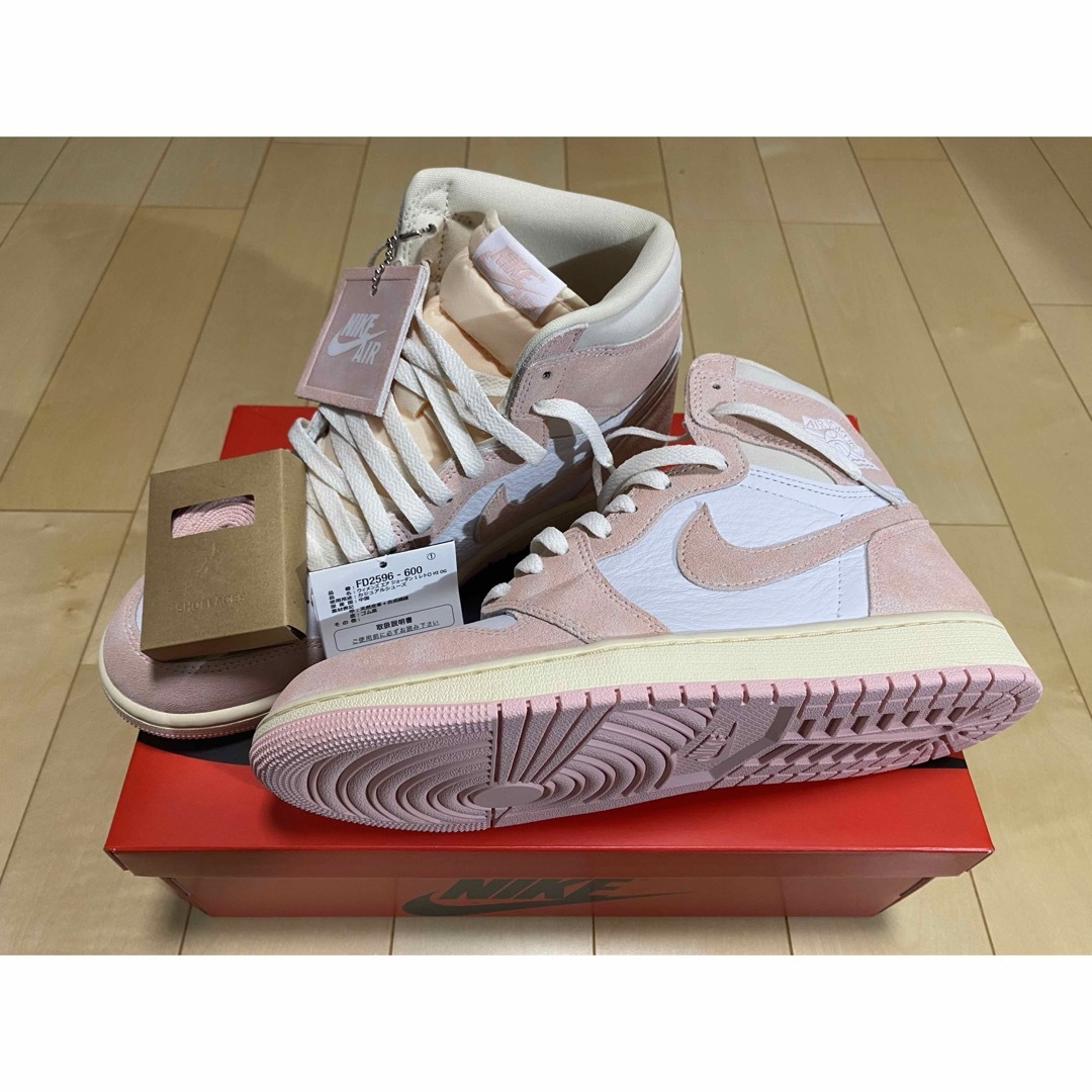 NIKE(ナイキ)のAir Jordan 1 Retro High OG Washed Pink メンズの靴/シューズ(スニーカー)の商品写真