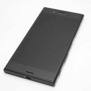 エクスペリア(Xperia)の超美品 au SOV34 Xperia XZ ミネラルブラック  M111(スマートフォン本体)