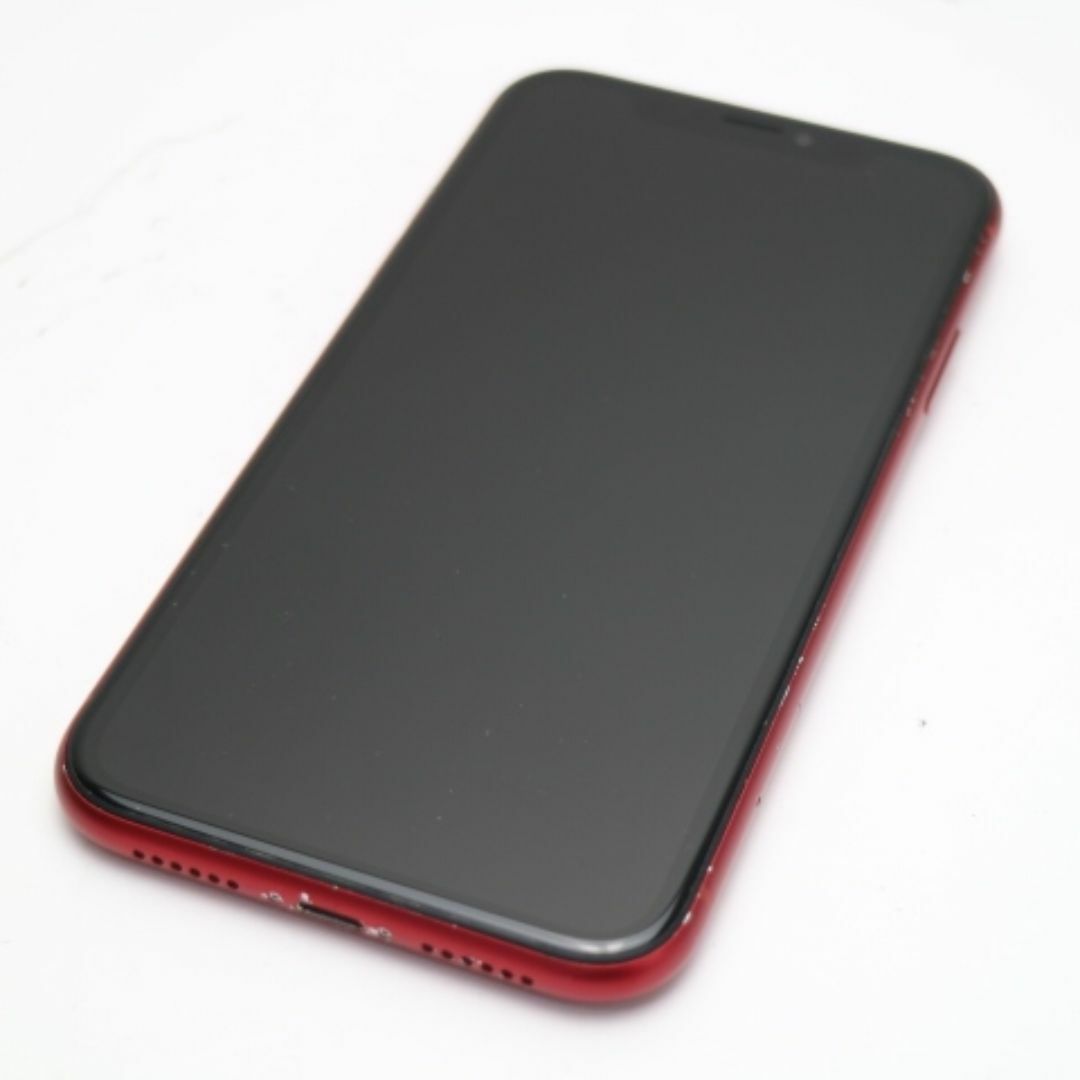 iPhone(アイフォーン)のSIMフリー iPhoneXR 64GB レッド RED 白ロム  M111 スマホ/家電/カメラのスマートフォン/携帯電話(スマートフォン本体)の商品写真