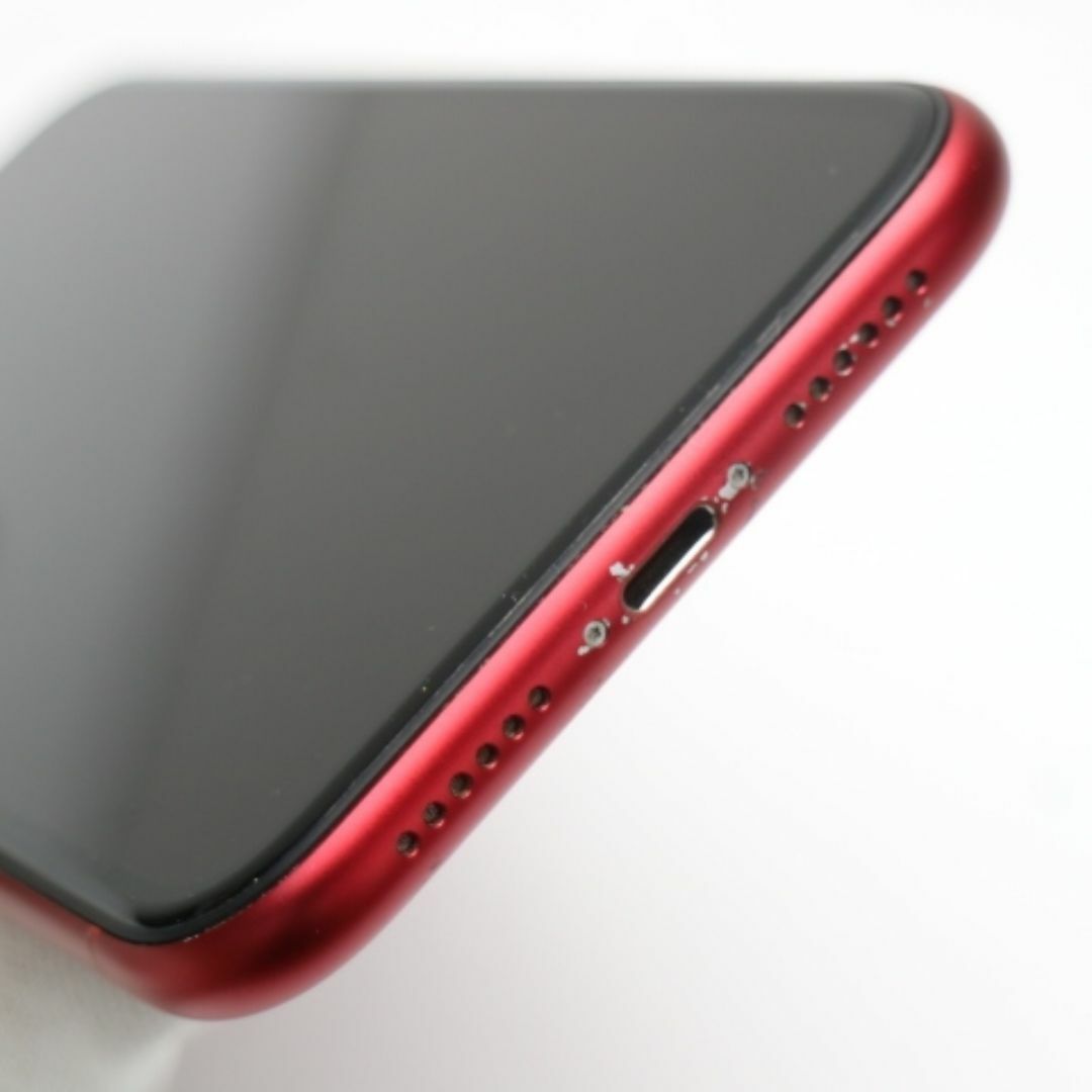 iPhone(アイフォーン)のSIMフリー iPhoneXR 64GB レッド RED 白ロム  M111 スマホ/家電/カメラのスマートフォン/携帯電話(スマートフォン本体)の商品写真