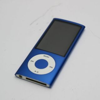 アイポッド(iPod)の超美品 iPOD nano 第5世代 16GB ブルー  M111(ポータブルプレーヤー)