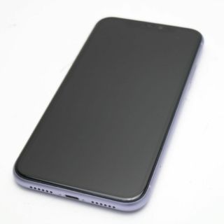 アイフォーン(iPhone)の超美品 SIMフリー iPhone 11 64GB パープル  M111(スマートフォン本体)