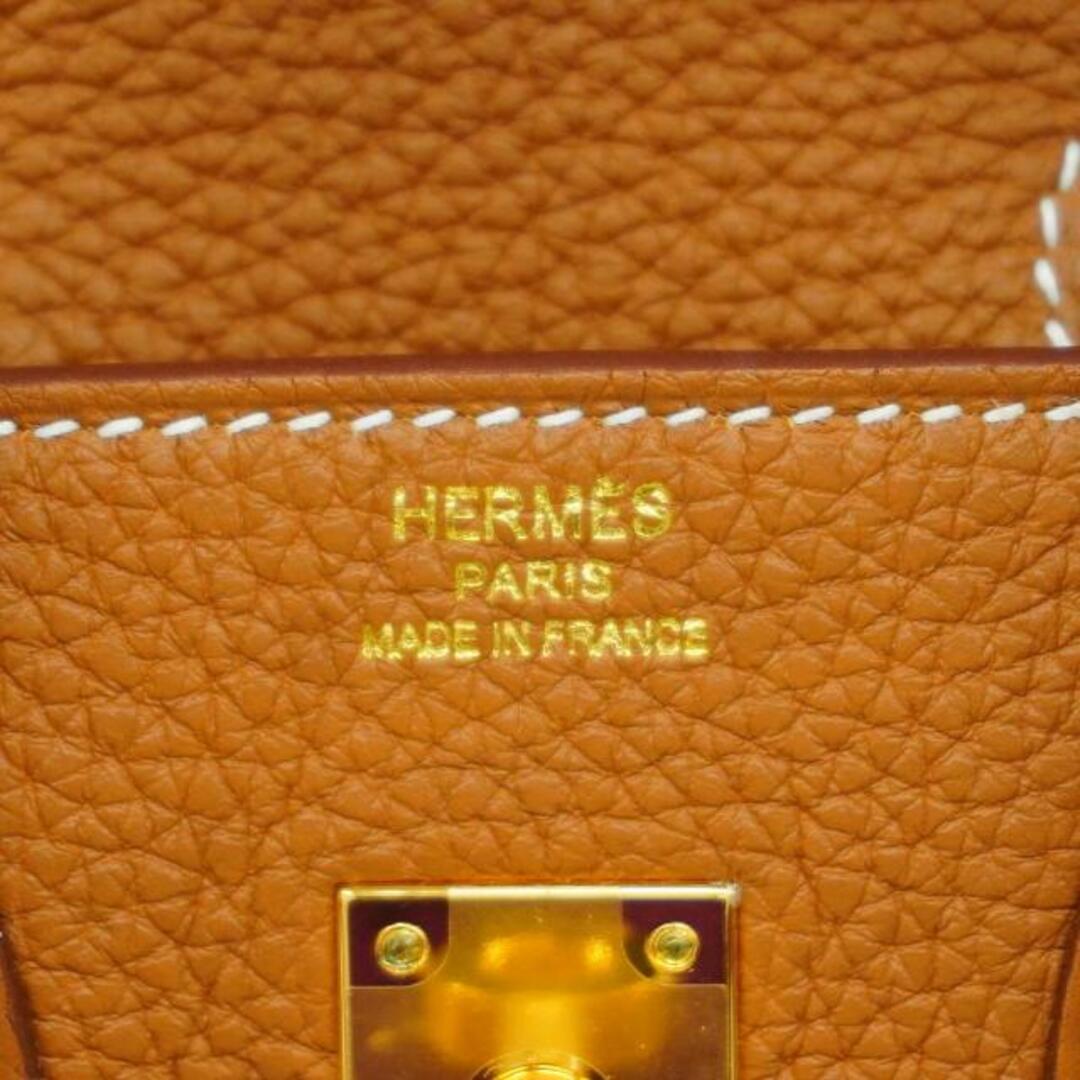Hermes(エルメス)の【3db0557-g】エルメス ハンドバッグ/バーキン25/B刻印/トゴ/ゴールド/ゴールド金具 【中古】 レディース レディースのバッグ(ハンドバッグ)の商品写真