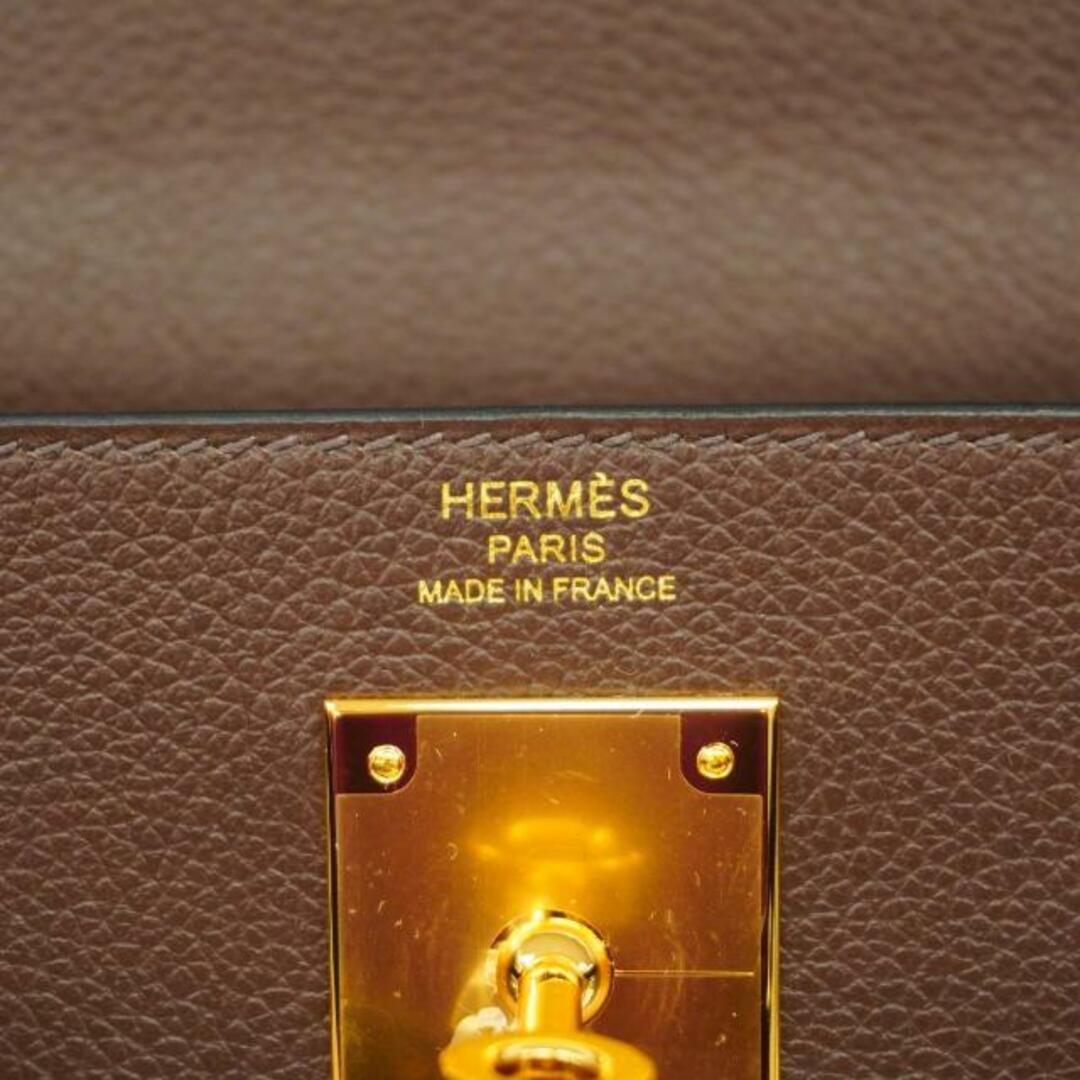 Hermes(エルメス)の【3db0558-g】エルメス ツーウェイバッグ/ケリー28/B刻印/トリヨンノビーヨ/カカオ/ゴールド金具 【中古】 レディース レディースのバッグ(その他)の商品写真