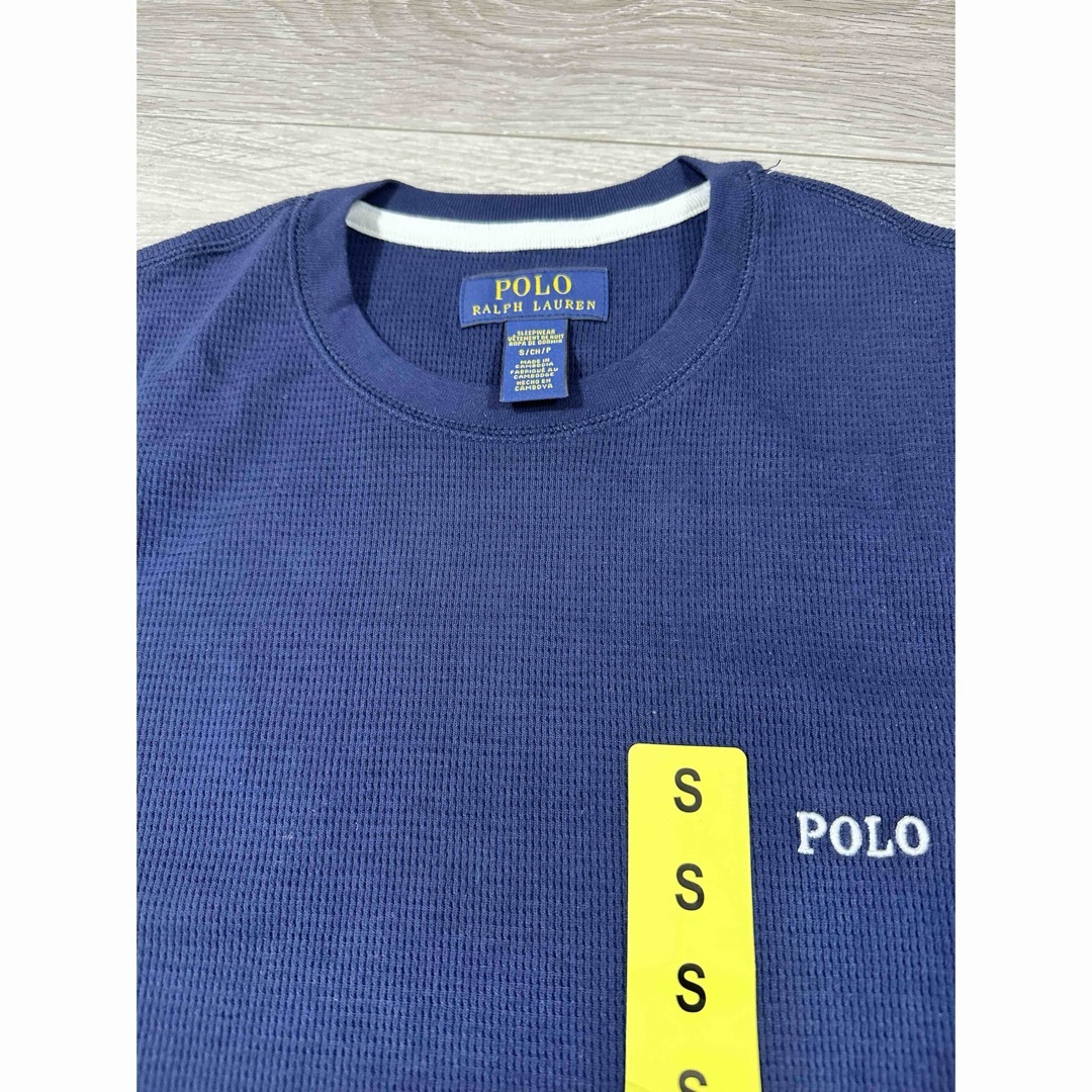 POLO（RALPH LAUREN）(ポロ)のラルフローレン  長袖　ワッフル　ロンT メンズSサイズ メンズのトップス(Tシャツ/カットソー(七分/長袖))の商品写真