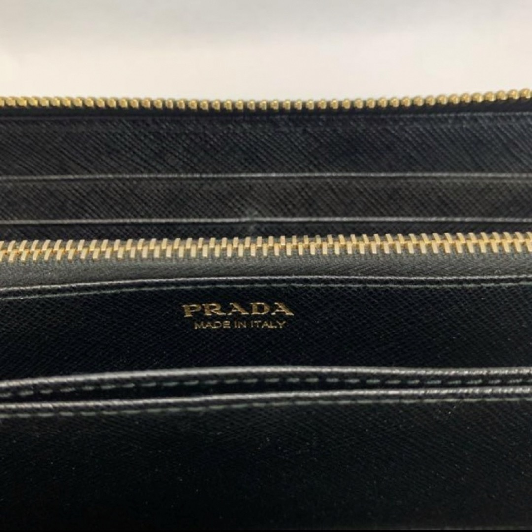 PRADA(プラダ)の極美品　PRADA プラダ 長財布　リボン　バッグ レディースのファッション小物(財布)の商品写真