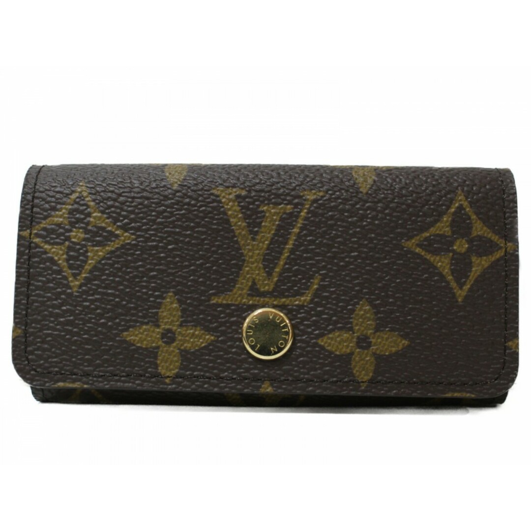 LOUIS VUITTON(ルイヴィトン)の【☆未使用品☆】【布袋あり】LOUIS VUITTON　ルイヴィトン　ミュルティクレ4　M69517　キーケース　モノグラム　ブラウン　メンズ　レディース　ユニセックス　ギフト　プレゼント包装可【中古】松前R56号店 レディースのファッション小物(財布)の商品写真