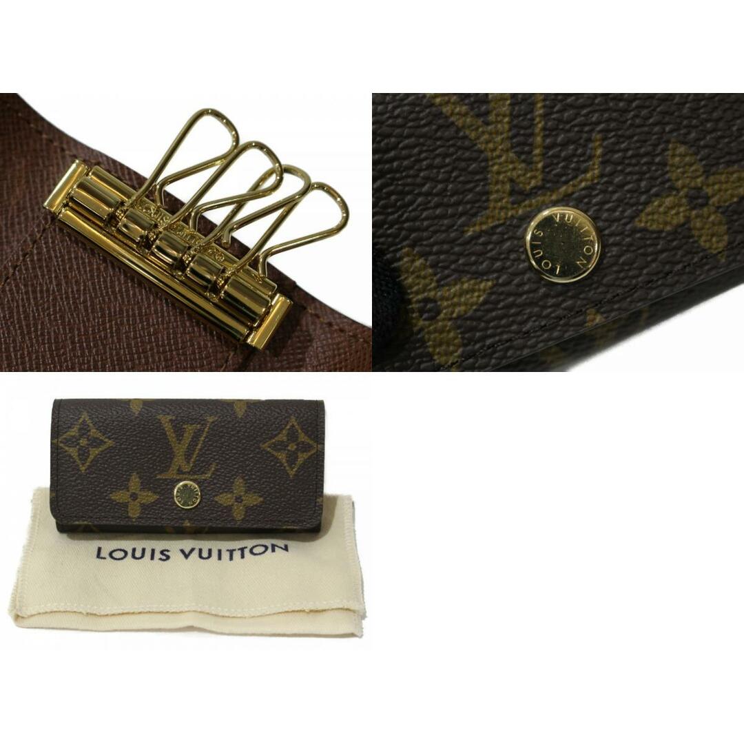 LOUIS VUITTON(ルイヴィトン)の【☆未使用品☆】【布袋あり】LOUIS VUITTON　ルイヴィトン　ミュルティクレ4　M69517　キーケース　モノグラム　ブラウン　メンズ　レディース　ユニセックス　ギフト　プレゼント包装可【中古】松前R56号店 レディースのファッション小物(財布)の商品写真