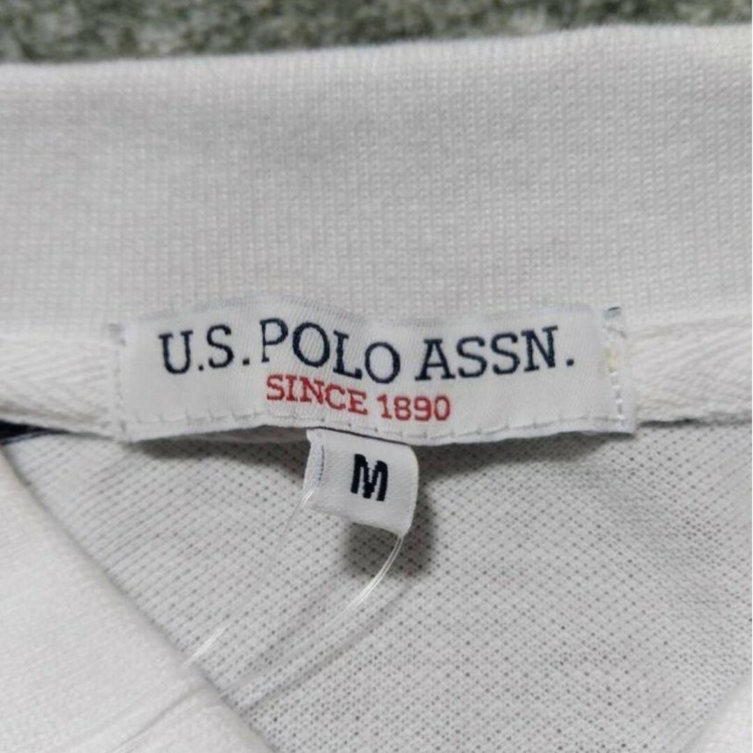 U.S. POLO ASSN.(ユーエスポロアッスン)の【A182】U.S. POLO ASSN.   オーバーサイズ半袖ポロシャツ レディースのトップス(ポロシャツ)の商品写真