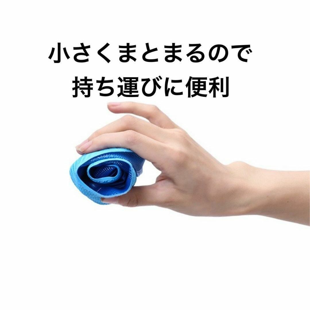 Mブラウン 防水 シューズカバー レインシューズ 雨具 梅雨 長靴 アウトドア レディースの靴/シューズ(レインブーツ/長靴)の商品写真