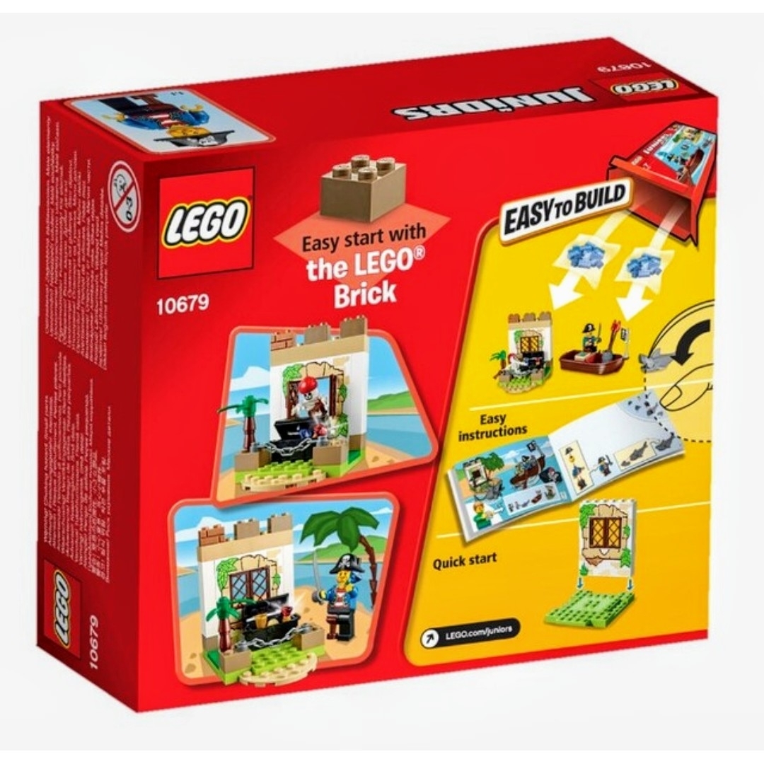 Lego(レゴ)のレゴ★レゴジュニア ジュニア 海賊のお宝探し 10679 激レア エンタメ/ホビーのおもちゃ/ぬいぐるみ(キャラクターグッズ)の商品写真