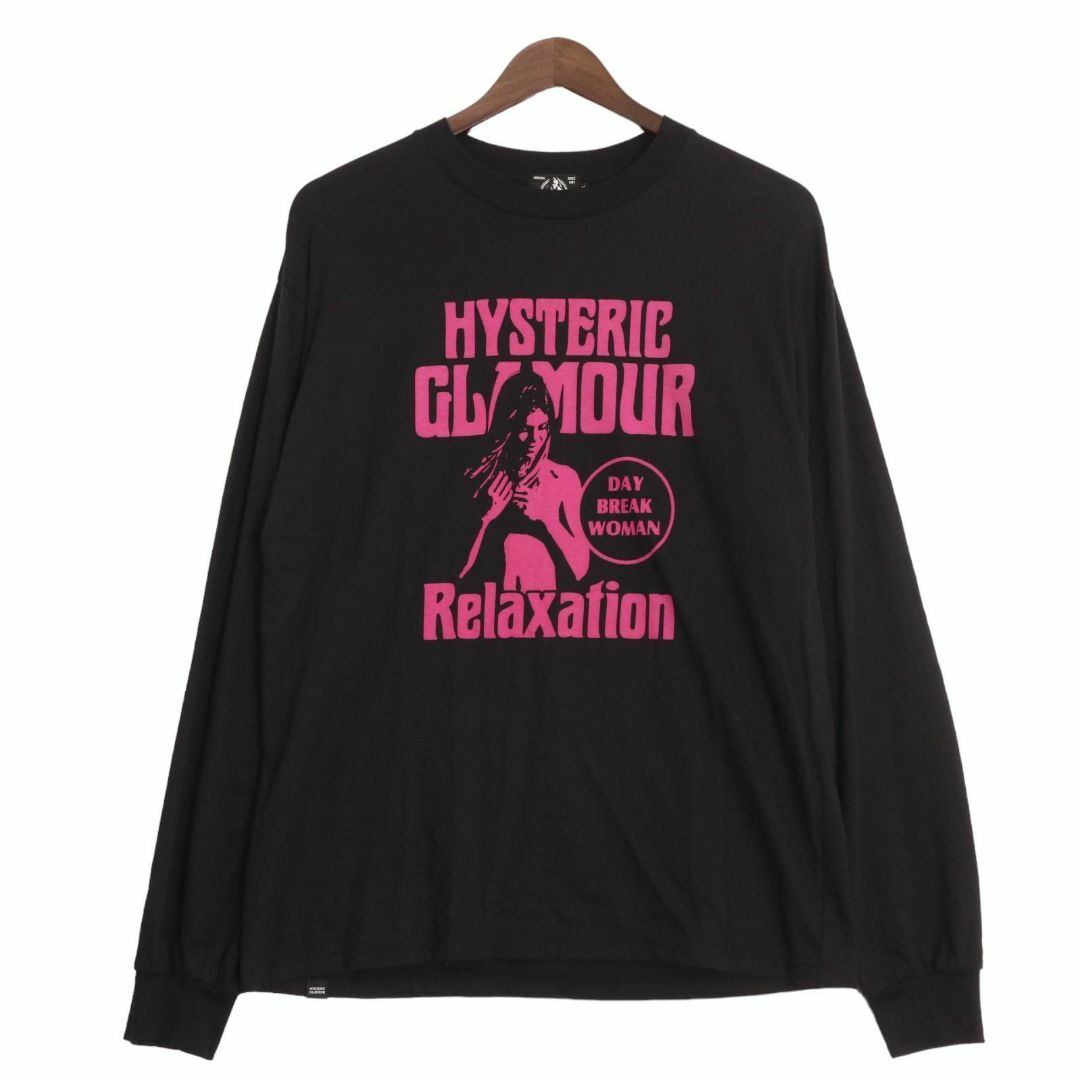 HYSTERIC GLAMOUR(ヒステリックグラマー)のヒステリックグラマー 02183CL12 ガールプリント 長袖Tシャツ メンズのトップス(Tシャツ/カットソー(七分/長袖))の商品写真