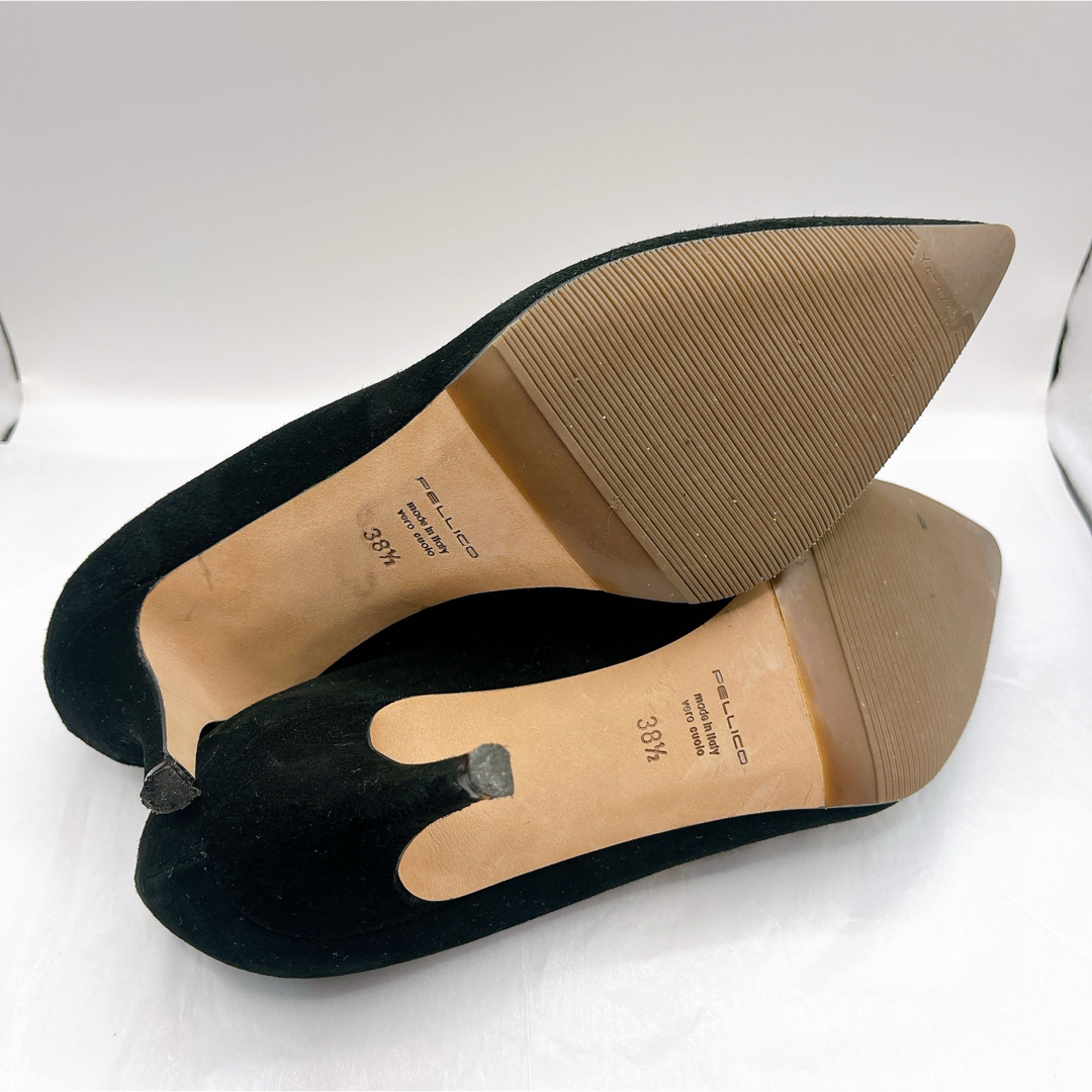PELLICO(ペリーコ)のペリーコパンプス　ブラック38 1/2 レディースの靴/シューズ(ハイヒール/パンプス)の商品写真