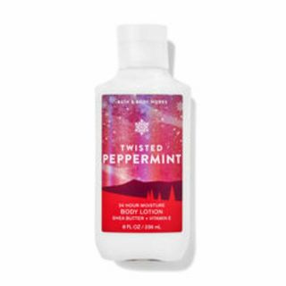 バスアンドボディーワークス(Bath & Body Works)のBB0171 TWISTED PEPPERMINT Body Lotion(ボディローション/ミルク)