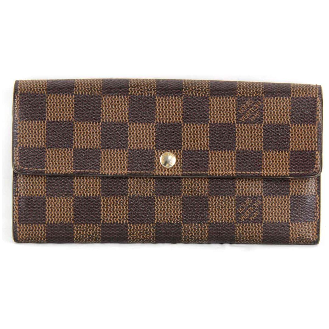 LOUIS VUITTON(ルイヴィトン)の『USED』 LOUIS VUITTON ルイ・ヴィトン ポルトフォイユサラ N61734 長財布 ダミエキャンバス ダミエ【中古】 レディースのファッション小物(財布)の商品写真