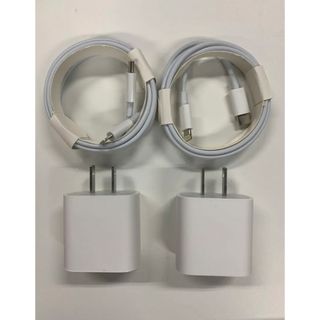 iPhoneタイプc ケーブル2m  1.5m 20w 急速充電器2セット