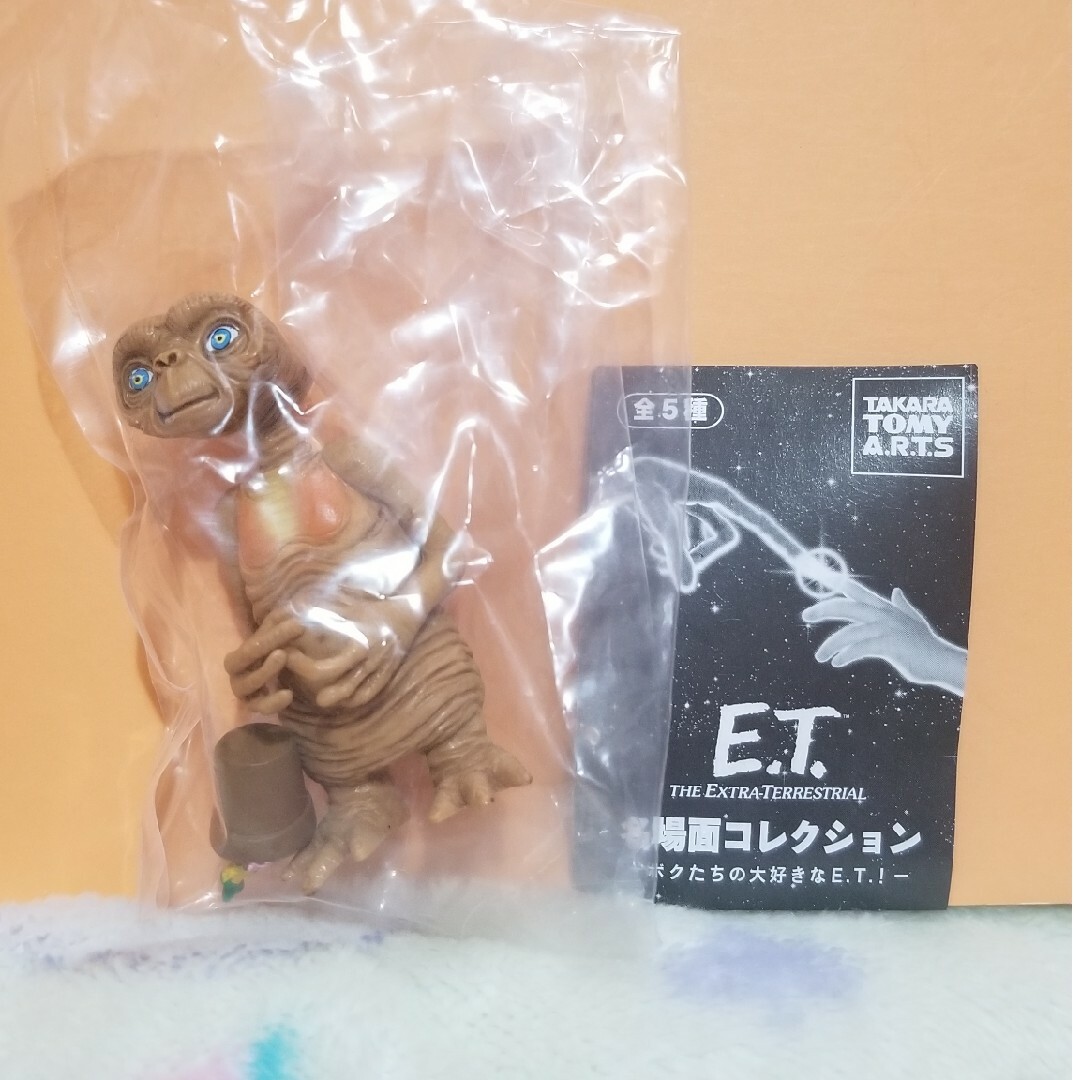 T-ARTS(タカラトミーアーツ)のE.T.　名場面コレクション　４種セット エンタメ/ホビーのおもちゃ/ぬいぐるみ(キャラクターグッズ)の商品写真