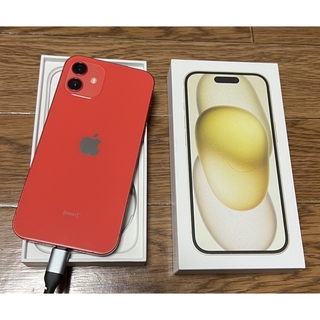 iPhone - 【中古 美品】iPhone 12 プロダクトレッド64GB SIMフリー