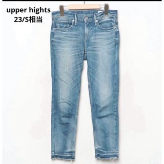 アッパーハイツ(upper hights)のupper hights ダメージ加工　ストレッチ　23インチ(デニム/ジーンズ)