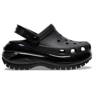 クロックス(crocs)のcrocs 厚底　サンダル　27.0 BLACK(サンダル)