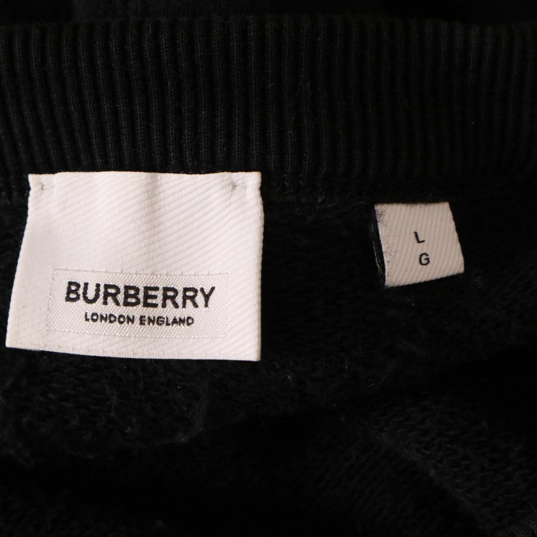 BURBERRY(バーバリー)のBURBERRY 8011357 ロゴプリント クルーネックスウェット メンズのトップス(スウェット)の商品写真