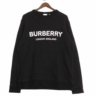 バーバリー(BURBERRY)のBURBERRY 8011357 ロゴプリント クルーネックスウェット(スウェット)