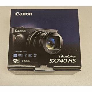 キヤノン(Canon)の【新品・未使用】Canon PowerShot SX740 HS シルバー(コンパクトデジタルカメラ)