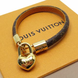 ルイヴィトン(LOUIS VUITTON)のルイ ヴィトン LOUIS VUITTON ブレスレット ブラスレ クレイジー インロック モノグラムキャンバス/メタル ブラウン/ゴールド レディース M6451 送料無料【中古】 w0038g(ブレスレット/バングル)