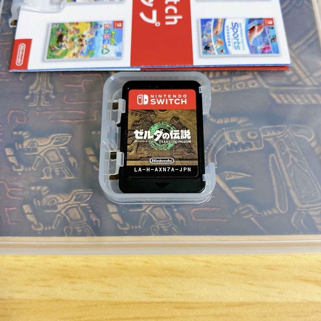 Nintendo Switch(ニンテンドースイッチ)のゼルダの伝説　ティアーズ オブ ザ キングダム エンタメ/ホビーのゲームソフト/ゲーム機本体(家庭用ゲームソフト)の商品写真