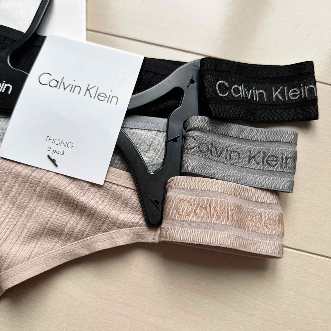 Calvin Klein(カルバンクライン)のカルバンクライン 下着 セット ショーツ Tバック M L ビキニ レディース レディースの下着/アンダーウェア(ショーツ)の商品写真